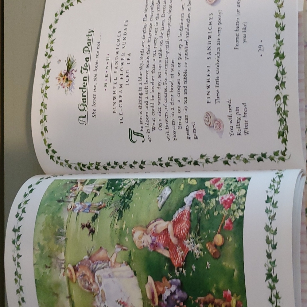 1993, The Tea Party Book - Hardcover with Dust Jacket - Picture 4 of 12